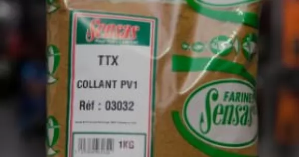 Amorce Sensas TTX Collant PV1 - 1 Kg - Pour La Pêche Sportive