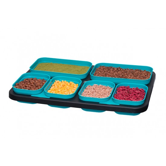 Drennan - DMS Bait Box 3 Pt. Aqua - 1.7l