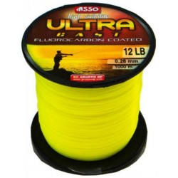 Asso Ultracast Galben Fluo 0.20mm / 1000m