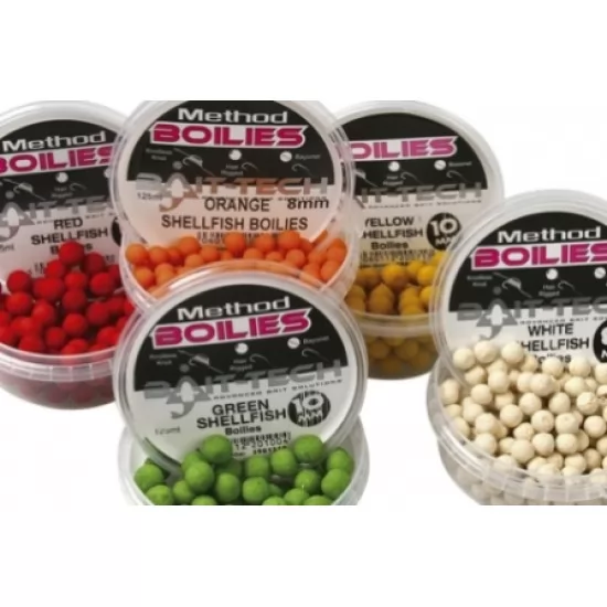 Bait-Tech Orange Shellfish Boilies 8mm Bait-Tech Orange Shellfish Boilies 8mm
