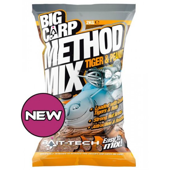 Nada Bait-Tech - Method Mix Alune Tigrate 2kg