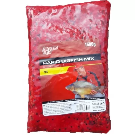 Benzar Mix - Rapid Big Fish Mix Krill 1.5kg Benzar Mix - Rapid Big Fish Mix Krill 1.5kg
