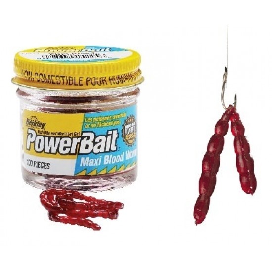 BERKLEY PowerBait Larve Artificiale Maxi BERKLEY PowerBait Larve Artificiale Maxi