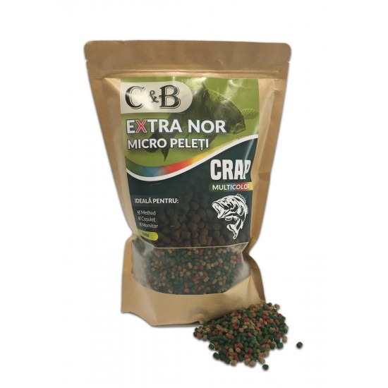 C&B - Micro Peleti Extra Nor Multicolor 4mm