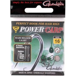 Carlige Gamakatsu - Power Carp Hair Rigger Light Nr.16 Carlige Gamakatsu - Power Carp Hair Rigger Light Nr.16
