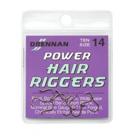 Carlige Circulare Drennan Power Hair Rigger 14