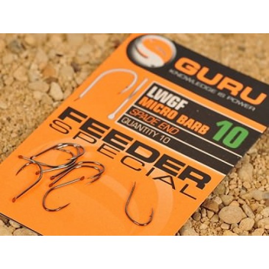 Carlige Micro Barbeta Guru LWGF Special Feeder Nr.10