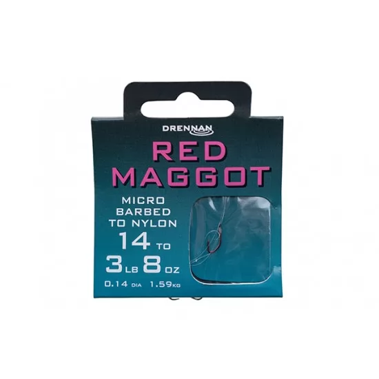 Drennan - Carlige Legate Red Maggot Nr.16 Drennan - Carlige Legate Red Maggot Nr.16
