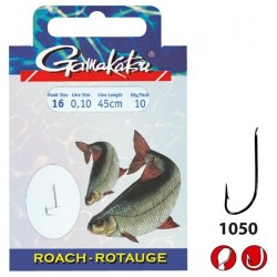Carlige Legate Gamakatsu LS-1050N Nr.16 cu 0.10mm Carlige Legate Gamakatsu LS-1050N Nr.16 cu 0.10mm