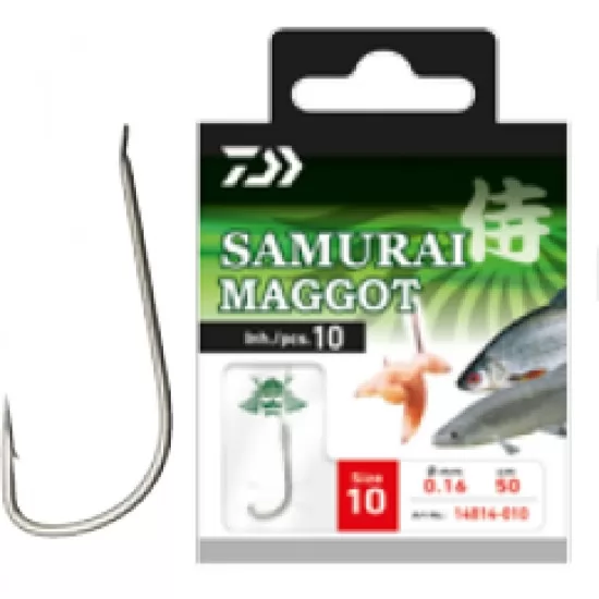 Daiwa - Carlige Legate Samurai Maggot Nr.12