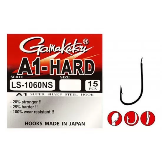 Carlige Gamakatsu A1-Hard Ls-1060NS nr.18
