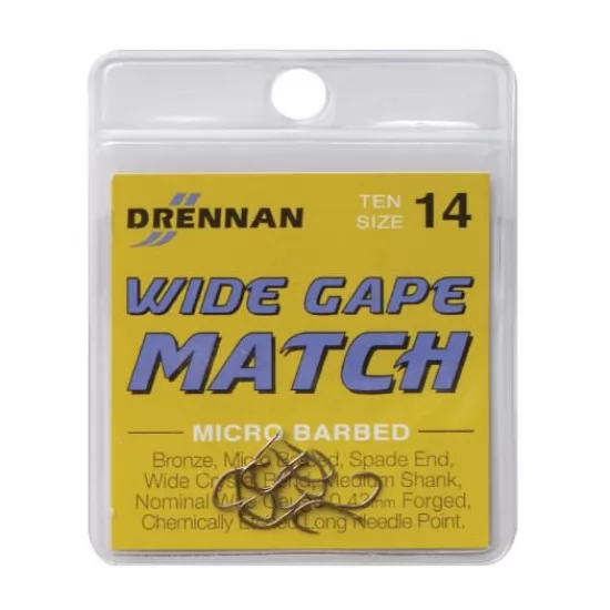 Carlig Drennan Wide Gape Match Nr.22 Carlig Drennan Wide Gape Match Nr.22