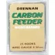 Carlig Drennan Carbon Feeder Nr.8 25buc Carlig Drennan Carbon Feeder Nr.8 25buc
