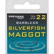 Drennan  Carlige Silverfish Maggot Barbless Nr.14