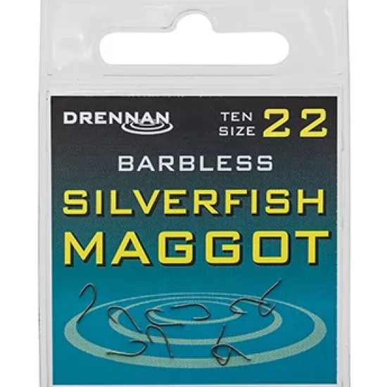 Drennan Carlige Silverfish Maggot Barbless Nr.14 Drennan Carlige Silverfish Maggot Barbless Nr.14