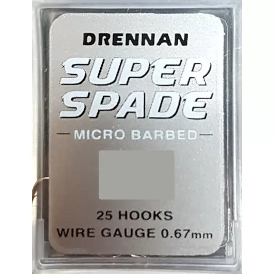 Carlig Drennan Super Spade Nr.12 25buc Carlig Drennan Super Spade Nr.12 25buc