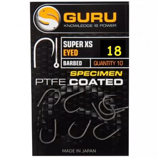 Guru - X-Strong Carp Eyed Barbed Nr.20 Guru - X-Strong Carp Eyed Barbed Nr.20
