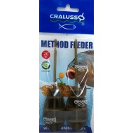 Cralusso - Method Feeder 2buc/set L 20g