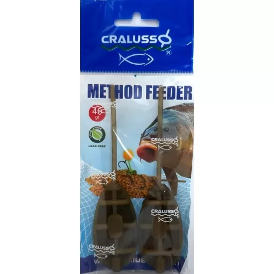 Cralusso - Method Feeder 2buc/set L 40g