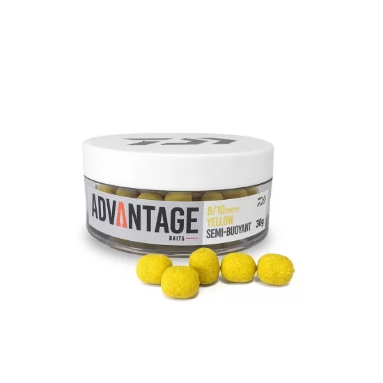 Daiwa - Advantage Wafter Yellow 6-8mm Daiwa - Advantage Wafter Yellow 6-8mm
