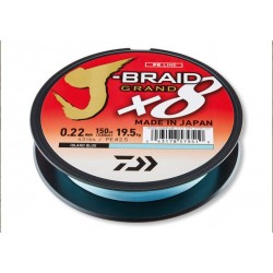 Fir Textil Daiwa - J-Braid Grand x8 Albastru 0.10mm 135m