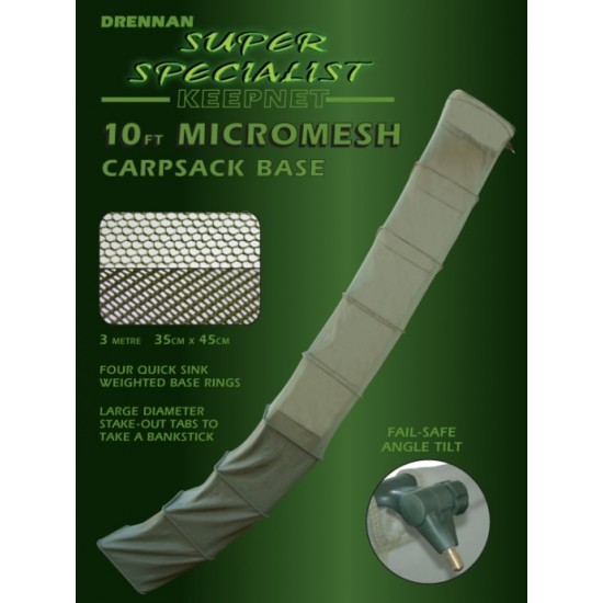 Drennan Juvelnic Super Specialist Micro Mesh CarpSack Base 3M