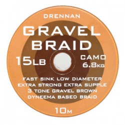 Drennan Gravel Braid - Fir Textil 8lb