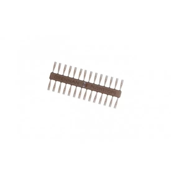 Stopper - Drennan Pushstops : Pellet Brown Stopper - Drennan Pushstops : Pellet Brown