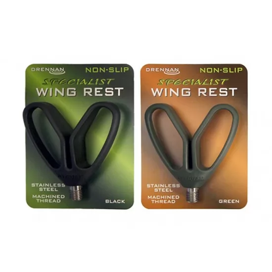 Drennan - Suport lanseta Non-Slip Wing Rest Black Drennan - Suport lanseta Non-Slip Wing Rest Black