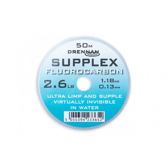 Drennan Supplex Fluorocarbon 0.13mm Drennan Supplex Fluorocarbon 0.13mm