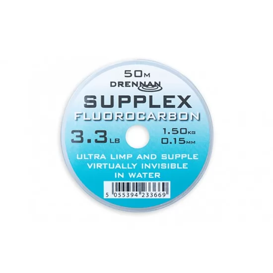 Drennan Supplex Fluorocarbon 0.15mm Drennan Supplex Fluorocarbon 0.15mm