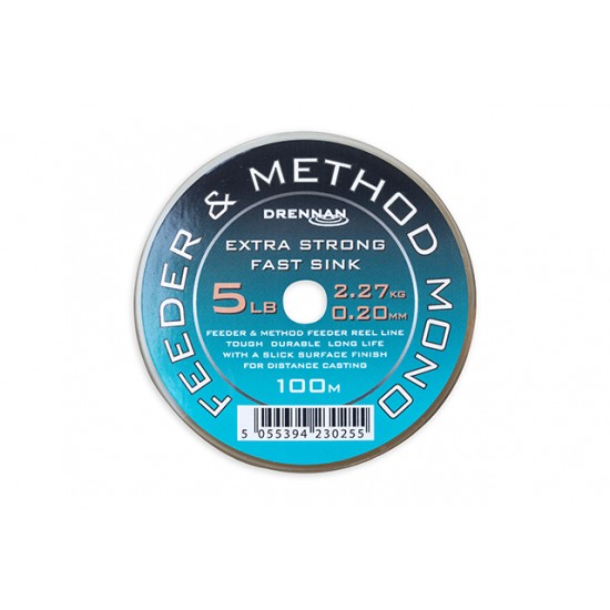 Drennan Feeder and Method Mono 250m - Fir Monofilament Scufundator 0.203mm