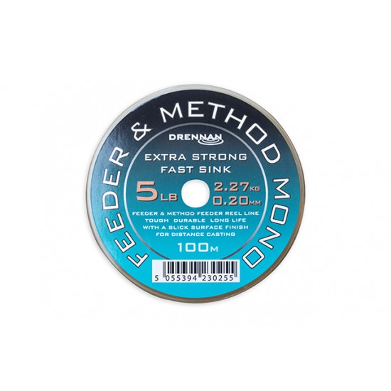 Drennan Feeder and Method Mono 250m - Fir Monofilament Scufundator 0.181mm