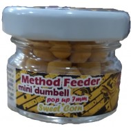 Pop-up FeederX - Method Feeder Mini Dumbell Porumb Dulce