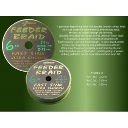 Fir Textil Drennan Feeder Braid 4 Lb - 0.12mm Fir Textil Drennan Feeder Braid 4 Lb - 0.12mm