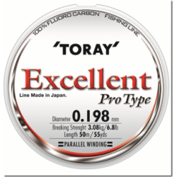 Fir Fluorocarbon TORAY EXCELLENT 0.198mm Fir Fluorocarbon TORAY EXCELLENT 0.198mm