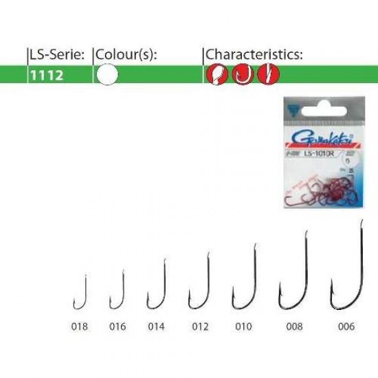 GAMAKATSU CARLIGE LS-1112N NI 25BUC.PL, nr.18