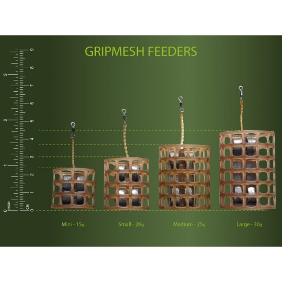 Momitor Drennan Gripmesh Feeder - Large 30gr.