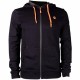 Guru Zip Up Hoodie Black XL