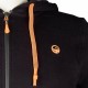 Guru Zip Up Hoodie Black XL