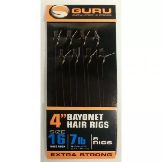 Guru - Montura Method Bait Bayonets MWG Nr.12 / 0.22mm Guru - Montura Method Bait Bayonets MWG Nr.12 / 0.22mm