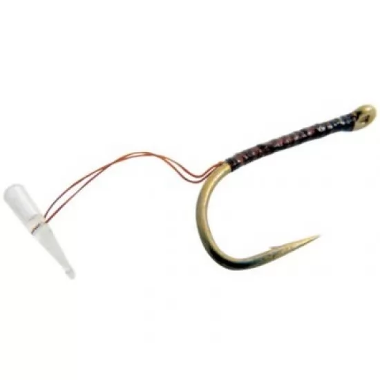Carlige legate Korum Hook Hairs With Quick Stops Nr. 6