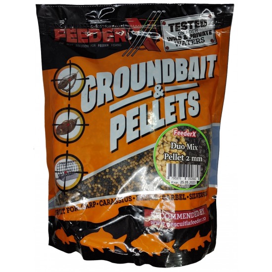 Pelete FeederX - Duo Mix Pellet 2mm