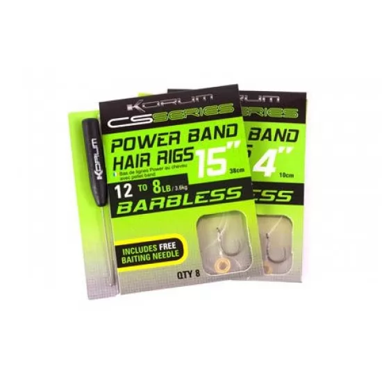 Carlige Legate Korum CS Hook To Nylon Power Band Nr. 12 Carlige Legate Korum CS Hook To Nylon Power Band Nr. 12