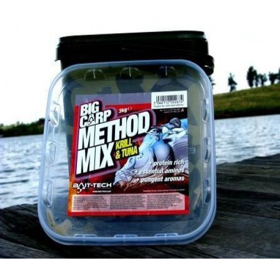 Bait-Tech Big Carp Method Mix: Krill & Tuna 3k Bait-Tech Big Carp Method Mix: Krill & Tuna 3k