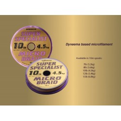 Drennan Super Specialist Microbraid - Fir textil 7lb
