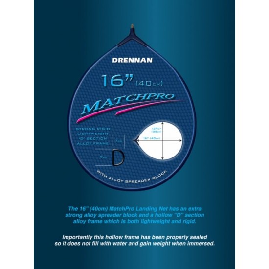 Cap Minciog Drennan Matchpro  16" - 40cm.