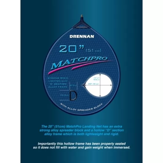 Cap Minciog Drennan Matchpro 20" - 51 cm. Cap Minciog Drennan Matchpro 20" - 51 cm.
