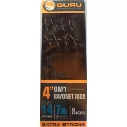 Guru QM1 Nr.16 Hair Rigs With Bait Bayonets