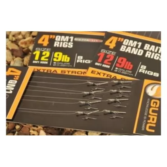 Guru QM1 Nr.12 Hair Rigs With Bait Bayonets Guru QM1 Nr.12 Hair Rigs With Bait Bayonets